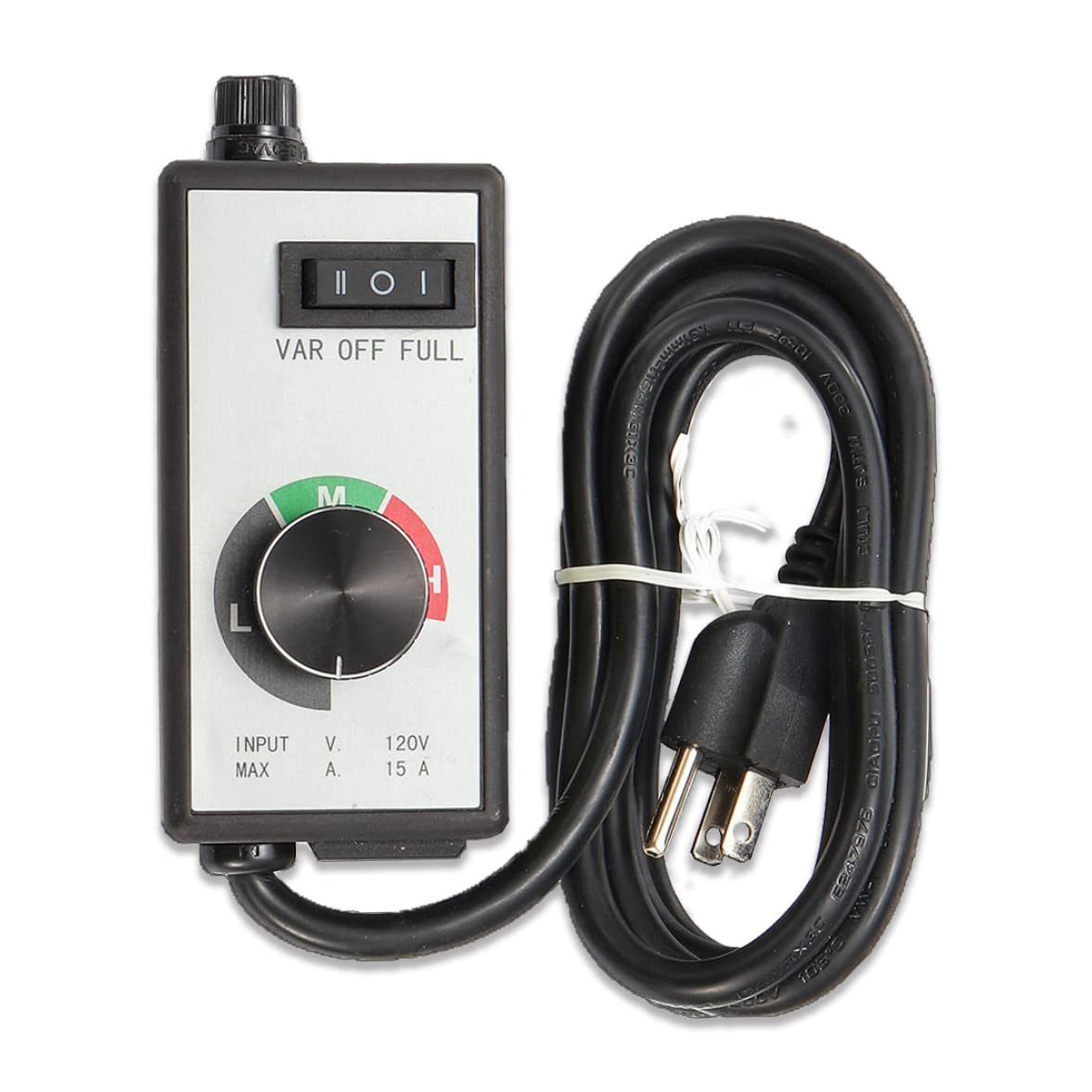HALF OFF PONDS controller held in hand showing compact size and easy placement