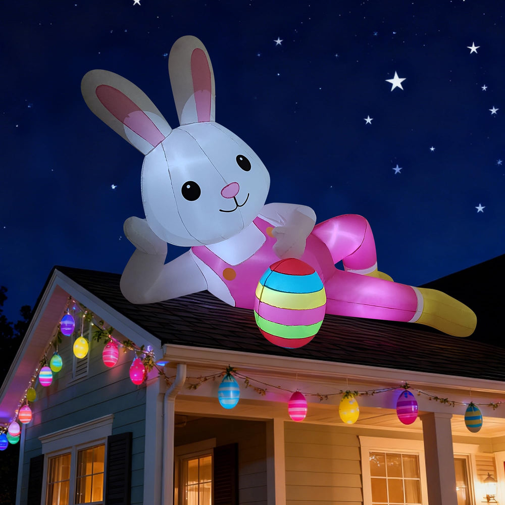 Hamito inflatable glowing with warm LEDs for evening ambiance