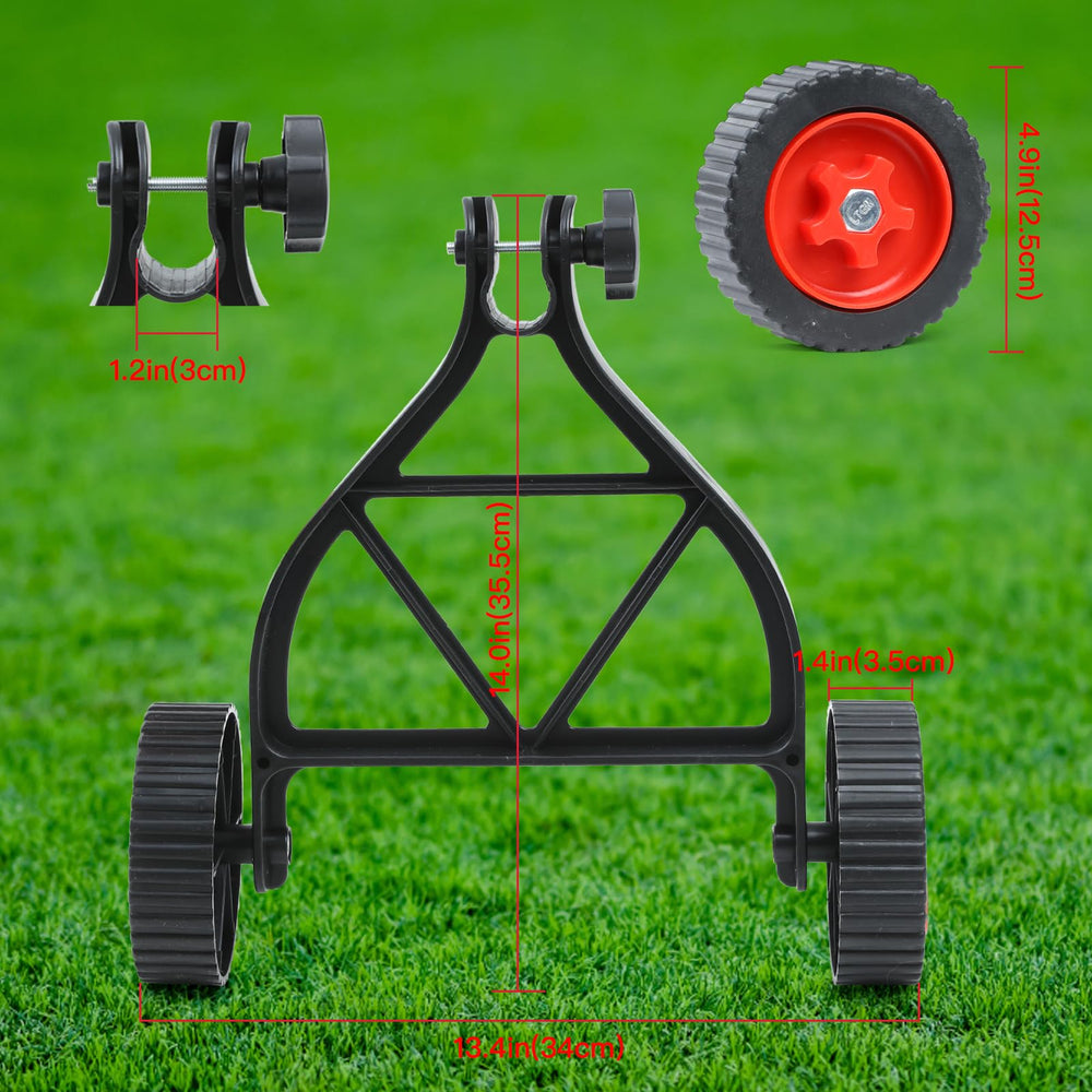 HamRoRung close-up of wheel tread highlighting grip and durable wear resistance