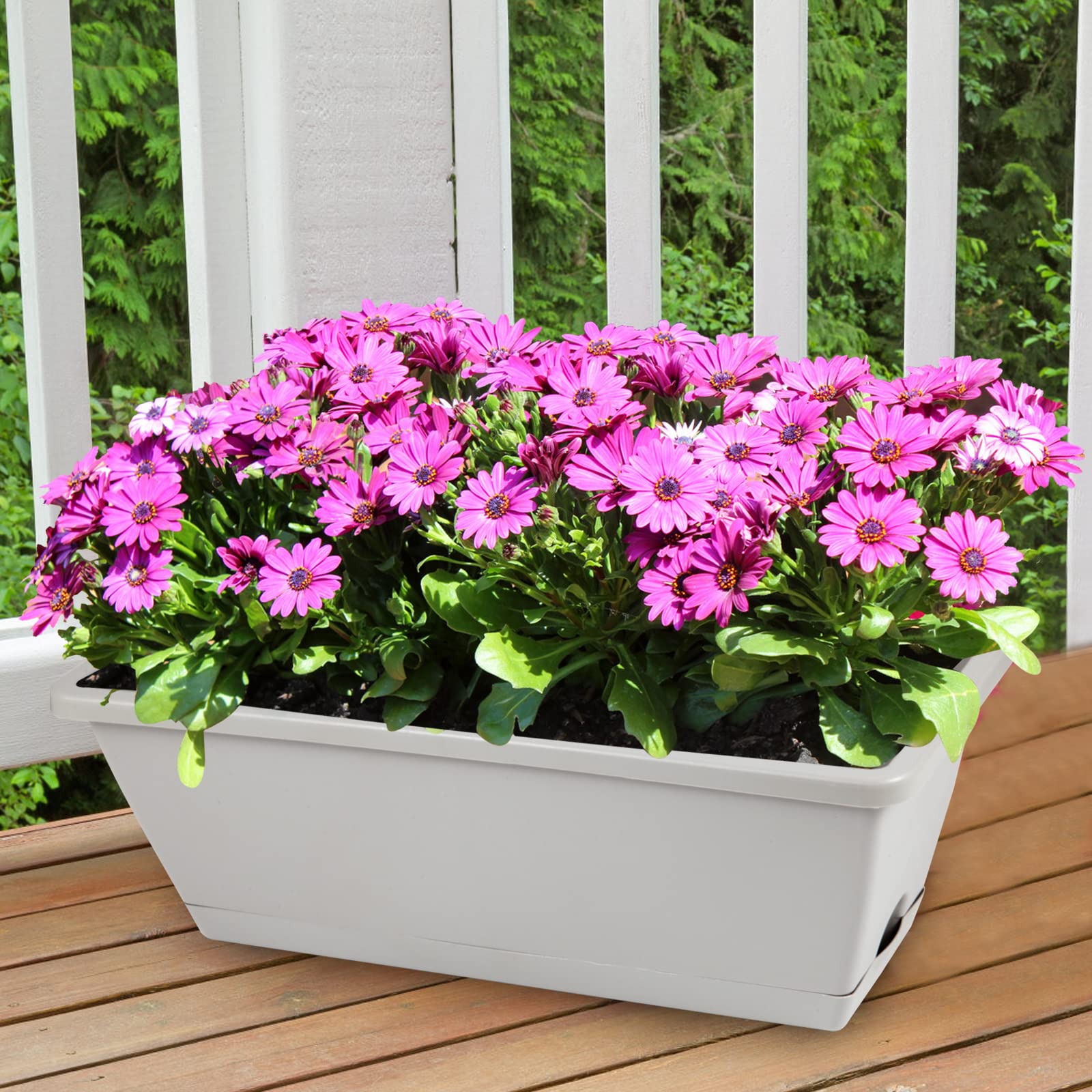 Hananojia plastic finish texture close-up showing durable material and long-lasting outdoor resistance