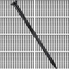 Handepo front pack of 250 black stakes showing value and quantity benefit
