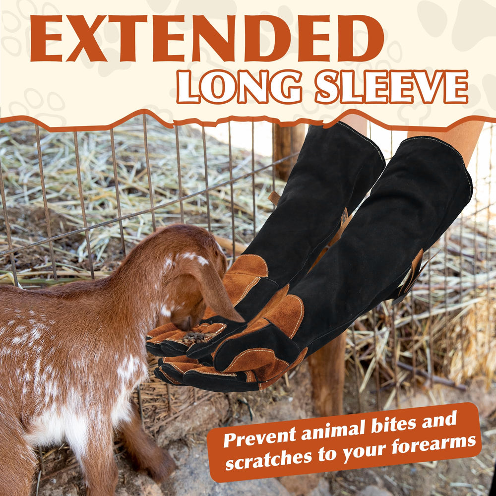 HANDLANDY gloves used trimming pet nails with steady grip and padding