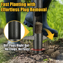 HANGMAICOME close-up handle and soft T-grip for comfortable upright planting
