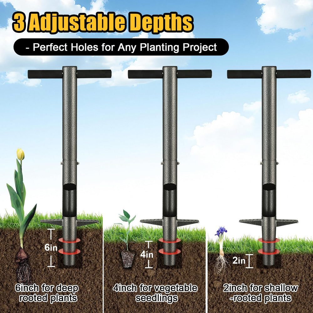 HANGMAICOME open-side tube releasing soil plug quickly to reduce clogging