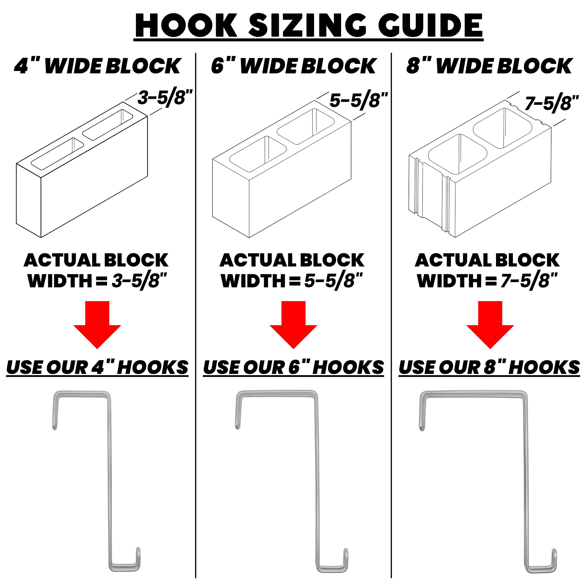 Hank's Hooks close-up of double-wire join for added strength