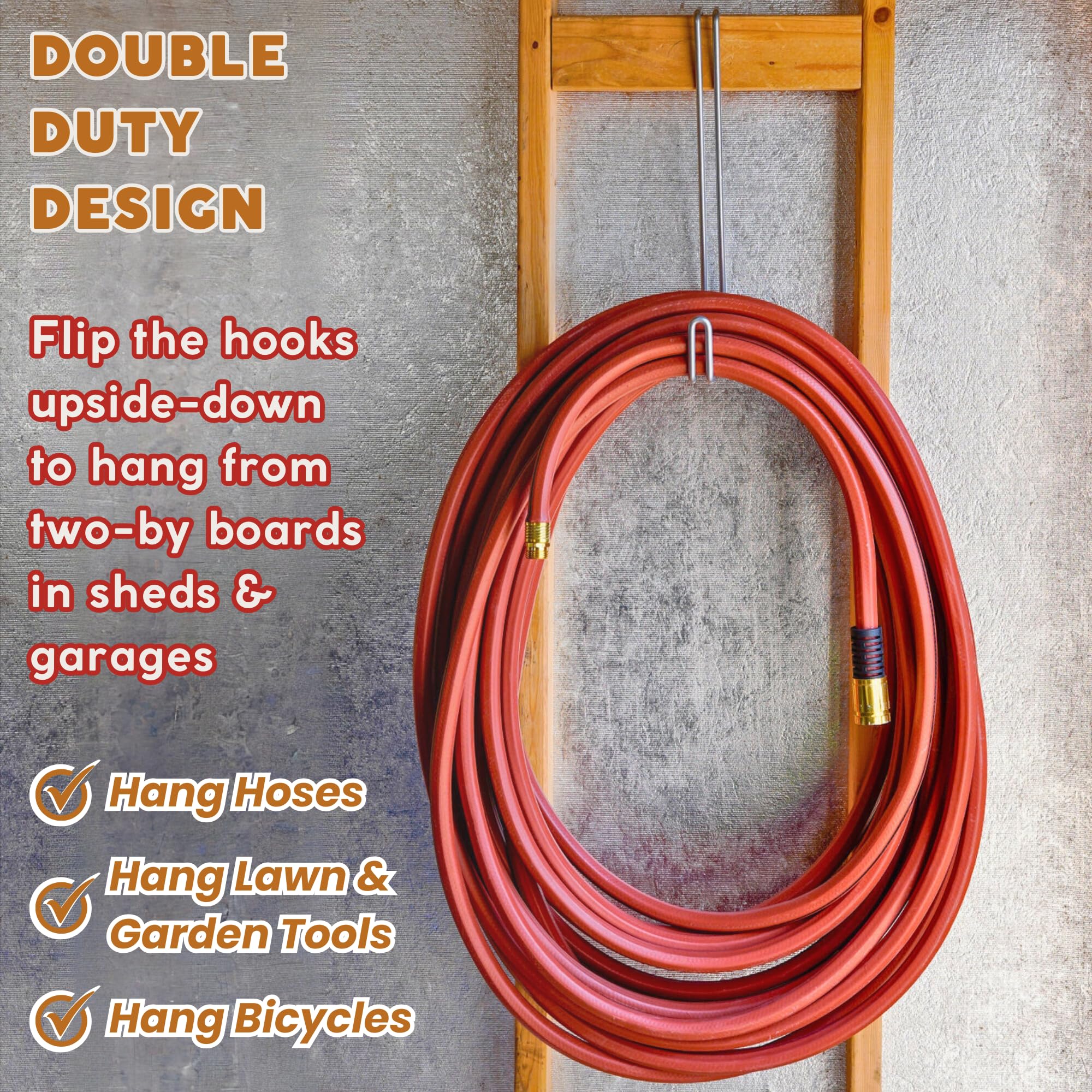 Hank's Hooks in a stable hanging bridles to keep tack tidy