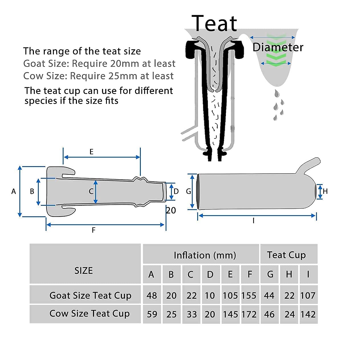Hantop rechargeable battery and control panel showing adjustable settings