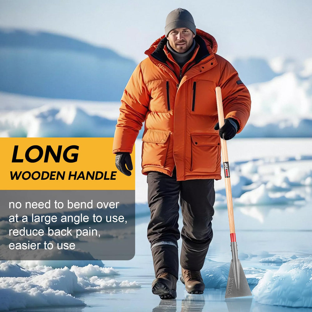 HANTOP polished blade edge detail providing efficient de-icing action