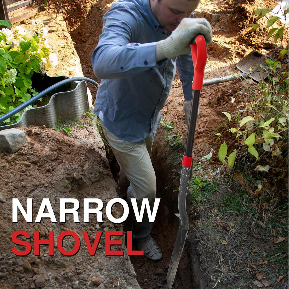 HANTOP demonstrating trench cutting to show clean, narrow channel benefit