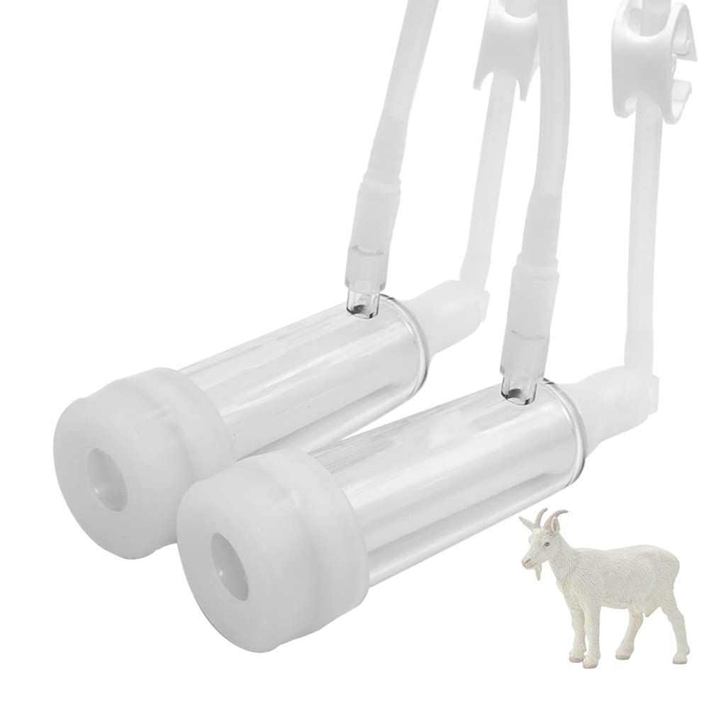 Hantop front view of complete φ20mm teat cup set showing full kit and benefit of ready replacement