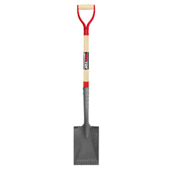 HANTOP front view of full 43-inch flat spade showing balanced design and reach