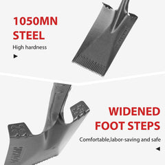 HANTOP fiberglass handle and PP grip detail for comfortable control