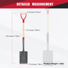HANTOP oak handle and metal grip detail for durable comfortable control