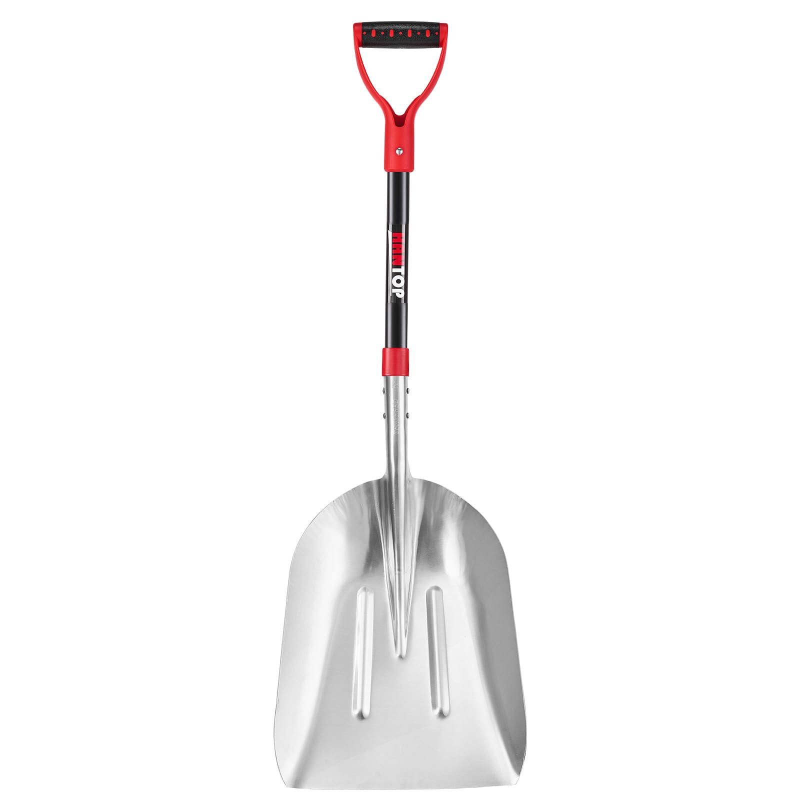 HANTOP full-view snow shovel showing lightweight design and reach