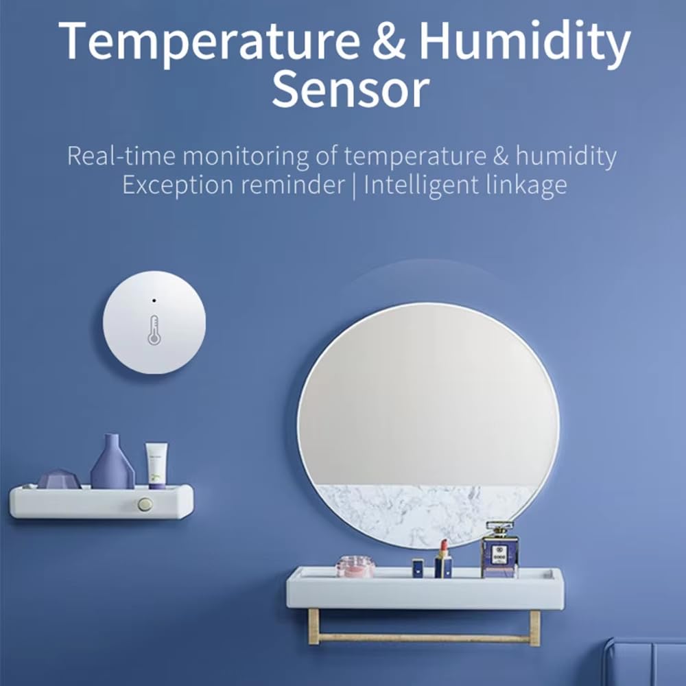 Haozee close-up of sensor face highlighting precise temperature readout benefit