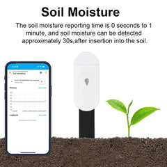 Haozee three probes side-by-side to show size and pack value for multi-plant setups