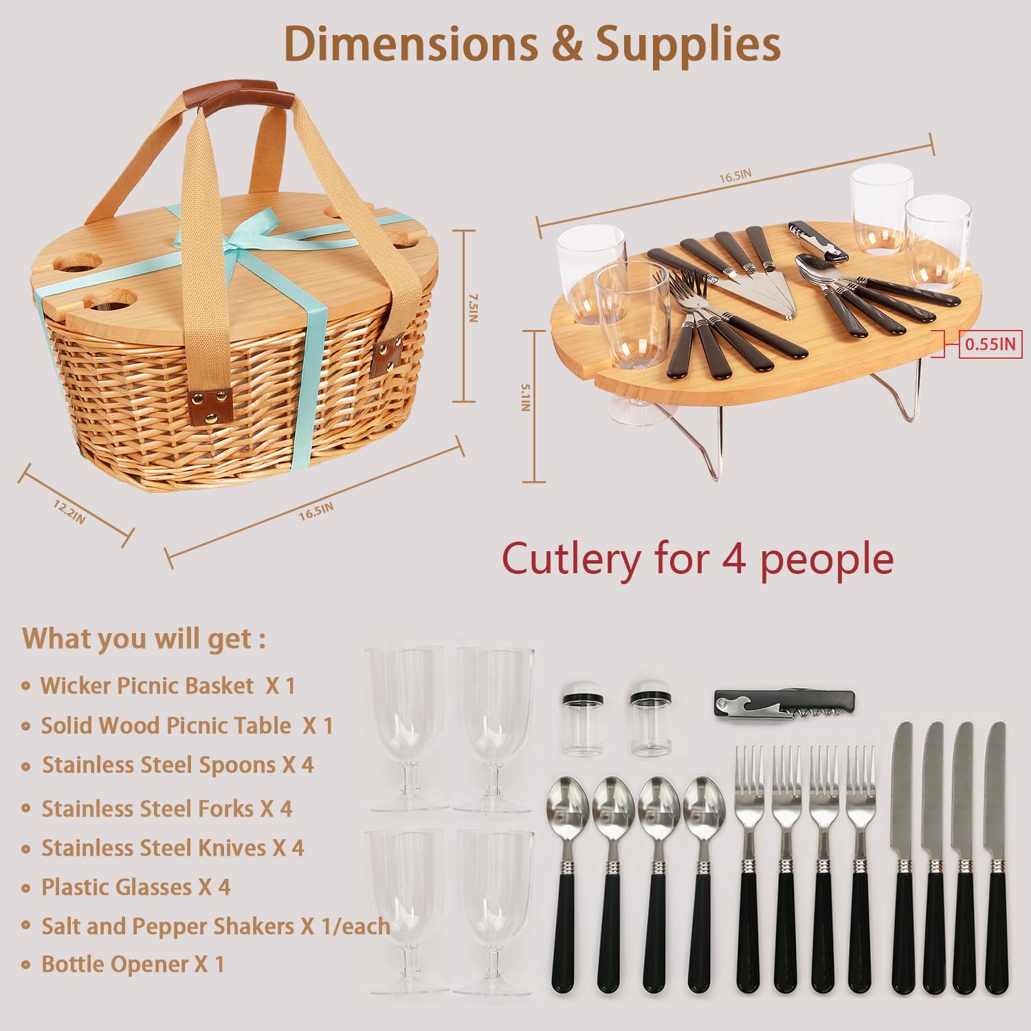 Hap Tim picnic basket in use lakeside creating an inviting outdoor dining setup