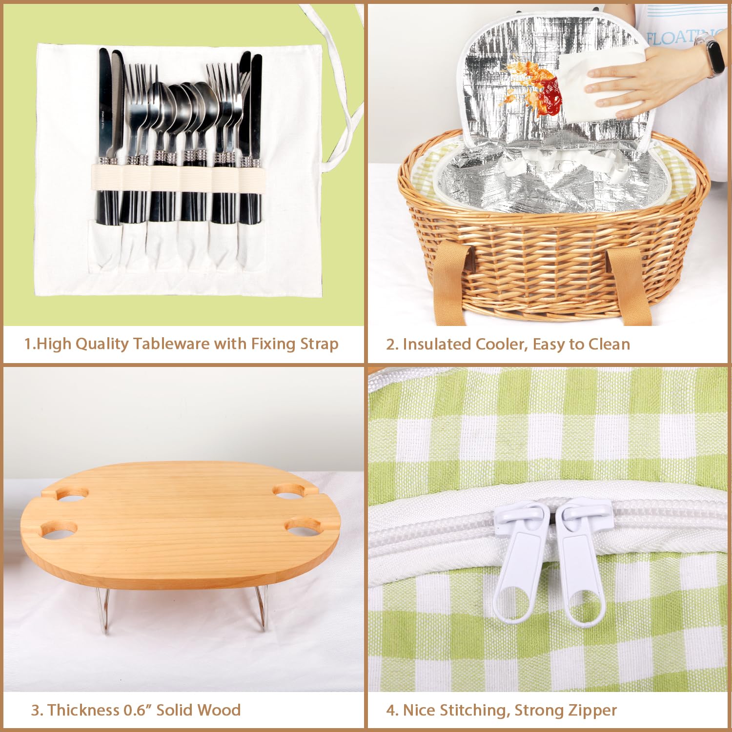 Hap Tim cutlery and plastic wine glasses displayed for ready-to-use convenience