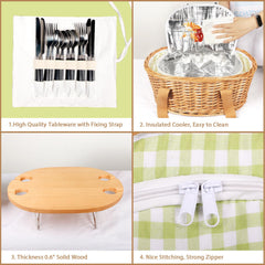 Hap Tim cutlery and plastic wine glasses displayed for ready-to-use convenience
