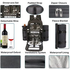 Hap Tim stainless steel cutlery and plates laid out for ready-to-eat convenience