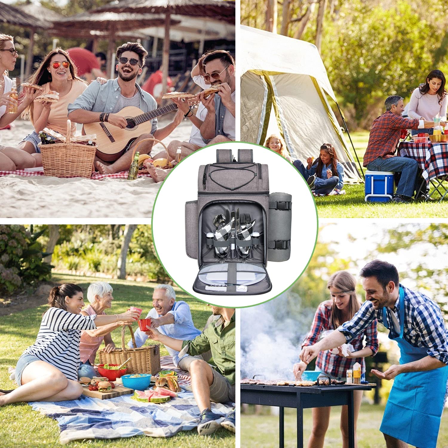 Hap Tim water-resistant fleece blanket spread for comfortable seating and warmth