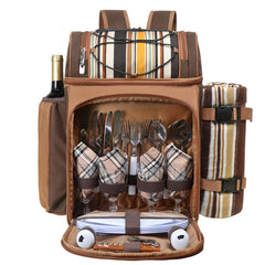 Hap Tim front view showing organized packed backpack and straps for comfortable carry