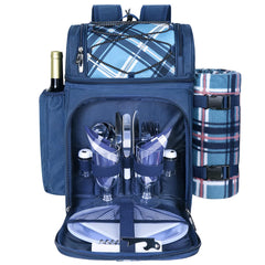 Hap Tim front view packed shows organized storage and easy transport