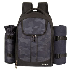 Hap Tim open insulated compartment keeping food organized and temperature stable