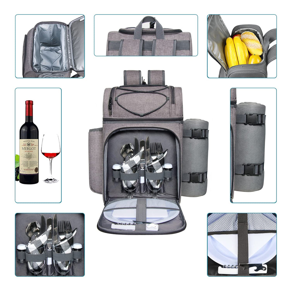 Hap Tim open view displaying three insulated cooler compartments for chilled storage