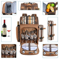 Hap Tim open main cooler compartment showing insulated storage and chilled drinks