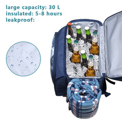 Hap Tim top insulated pocket visible storing dry snacks and sandwiches