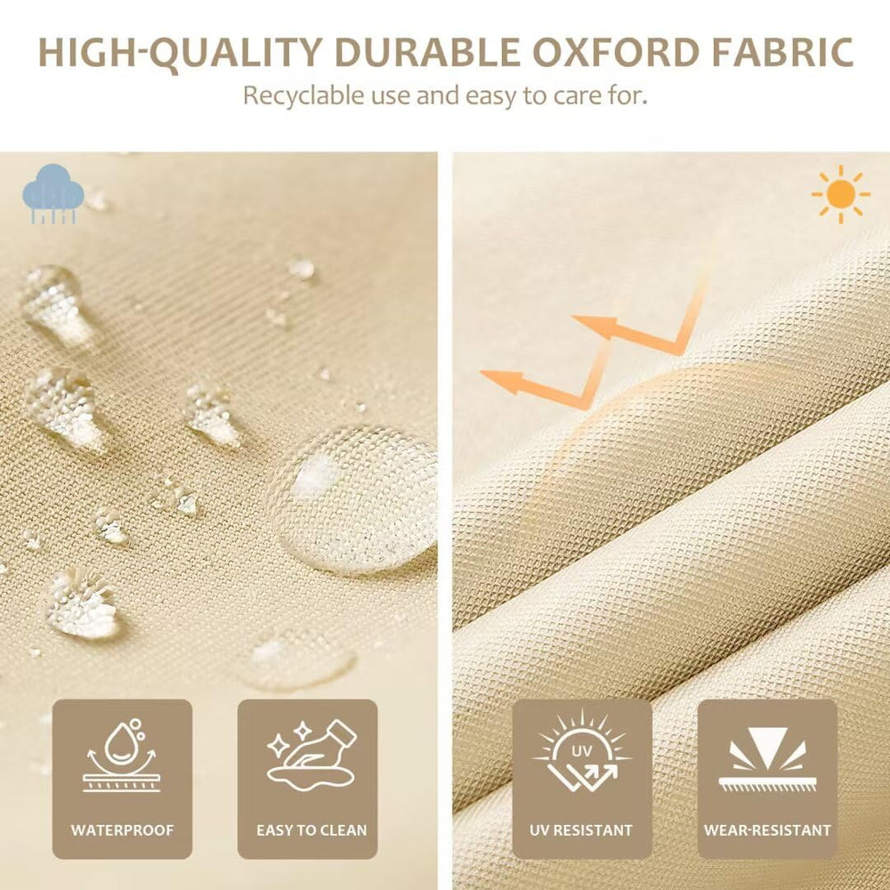 HAPACE fabric weave close-up showing breathable, UV-resistant cover