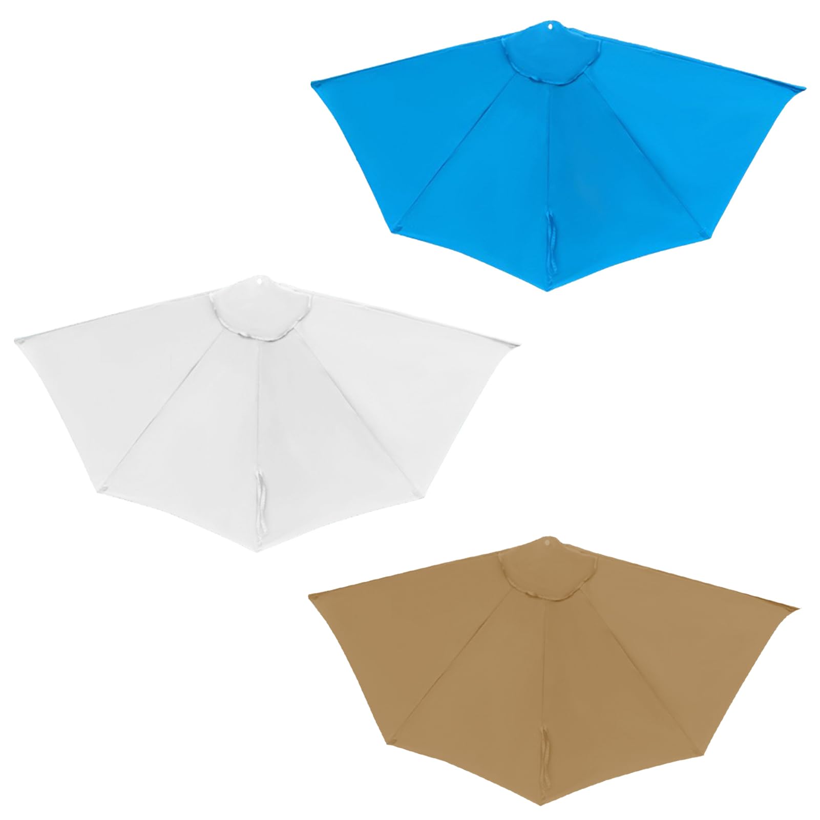 Hapivida beige canopy over seating offering neutral warmth and protection