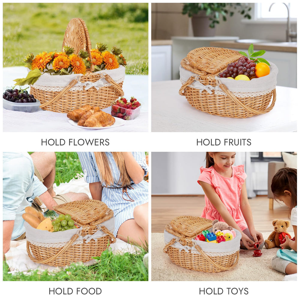 HappyPicnic styled on table as decor and serving surface benefit