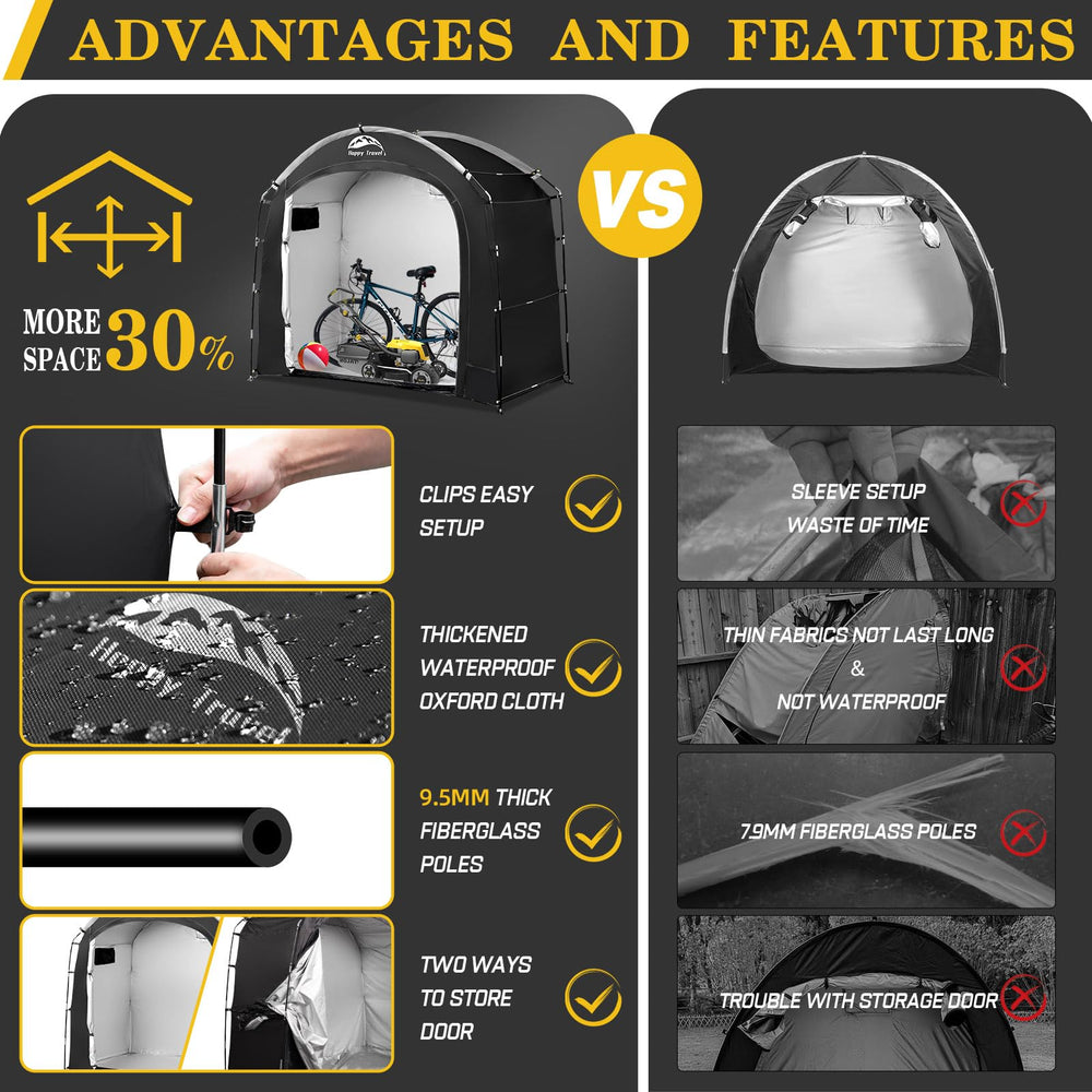 HAPPY TRAVEL 210D fabric texture close-up for waterproof protection benefit