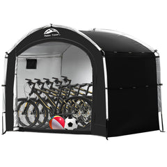 HAPPY TRAVEL front view with closed doors showing secure protection