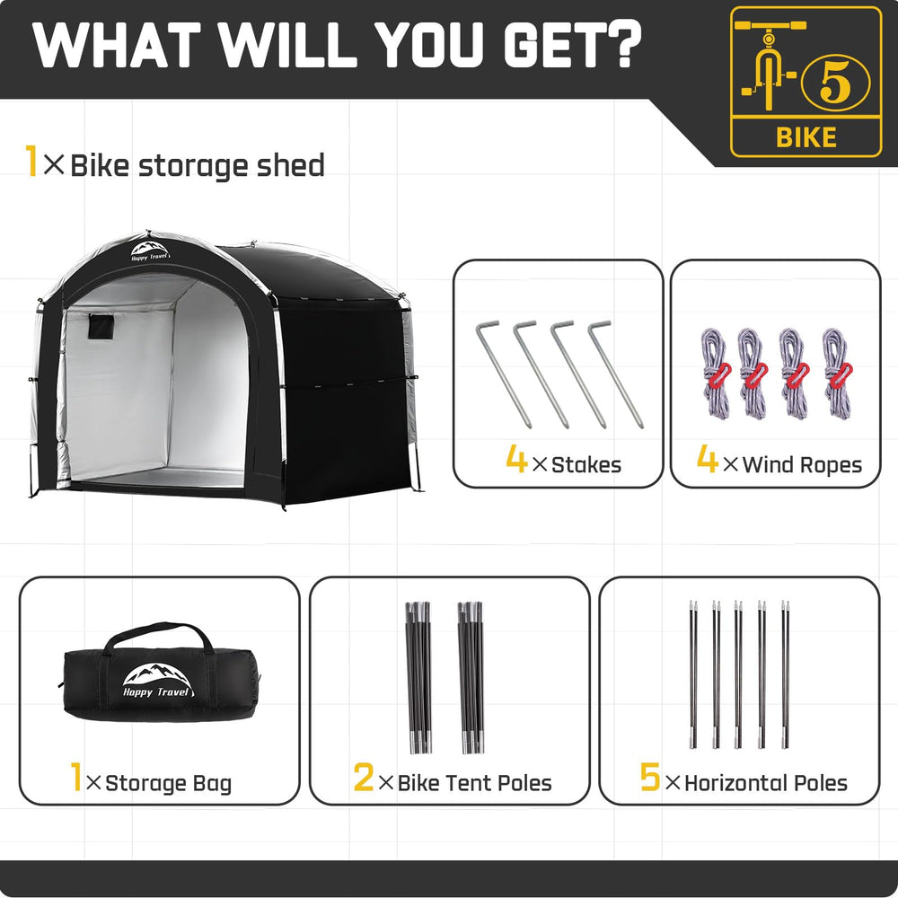 HAPPY TRAVEL shelter next to person for scale to show real size advantage