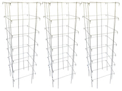Happy Trees front view heavy duty cage showing sturdy support benefit