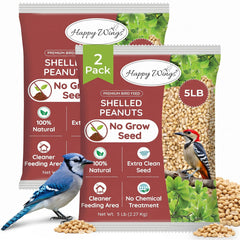 Happy Wings front packaging showing 10lb two-pack, convenient storage