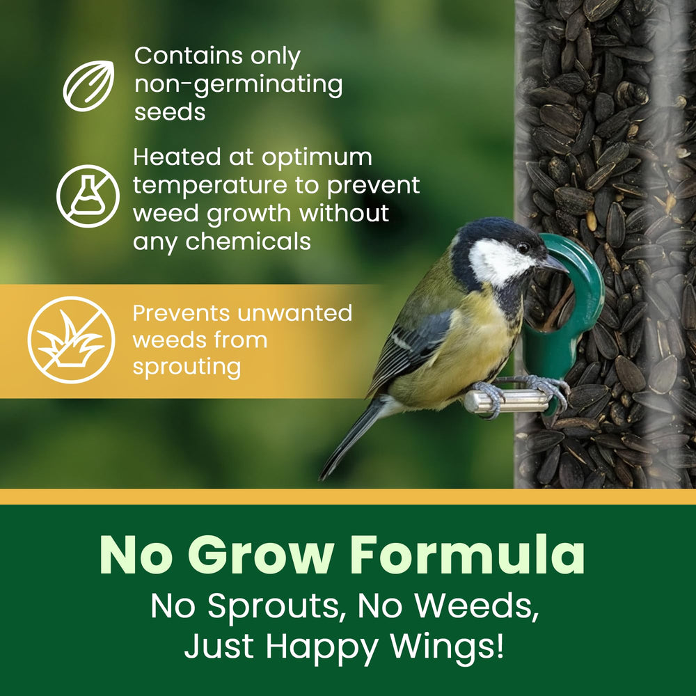 Happy Wings label with certification marks demonstrating quality assurance