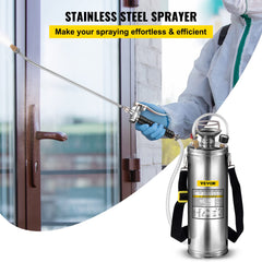 Happybuy 20-inch wand and 3ft hose assembly offering extended reach and precise spraying