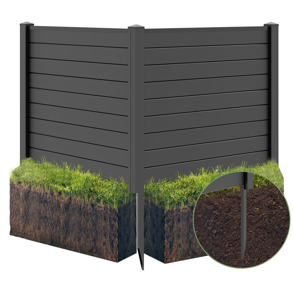 HAPPYGRILL front panel full view showing clean concealment benefit