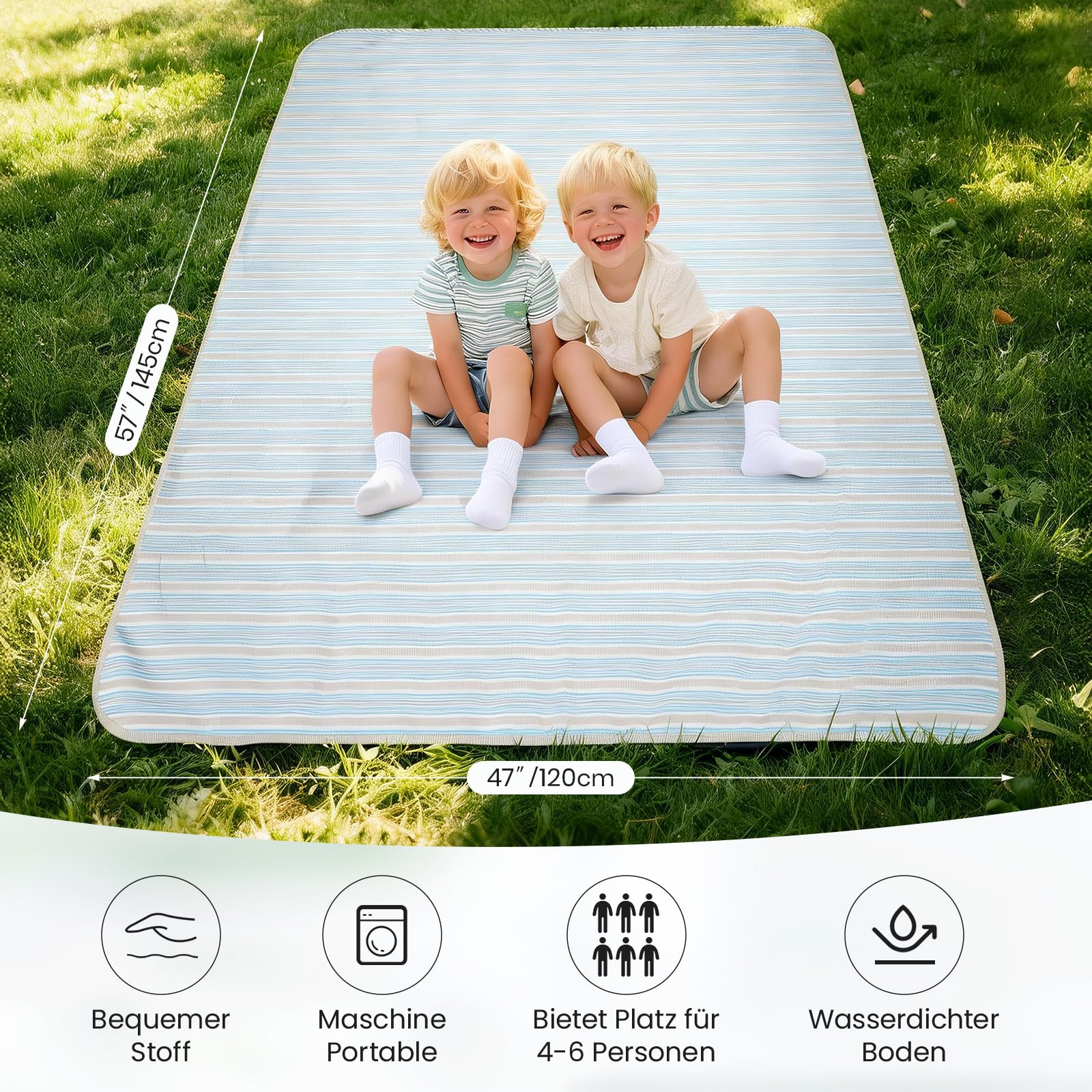 HappyPicnic picnic set arranged in park for an inviting outing