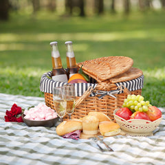 HappyPicnic open top with double lid demonstrating secure dust protection and access