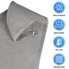 HappyTrends corner D‑ring detail showing reinforced hardware durability