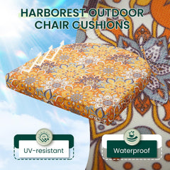 HARBOREST close-up of polyester fabric texture highlighting water resistance