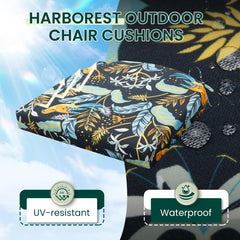 HARBOREST fabric texture close-up displaying water-resistant polyester benefit