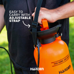 Harden brass nozzle close-up highlighting corrosion resistance and adjustable spray patterns
