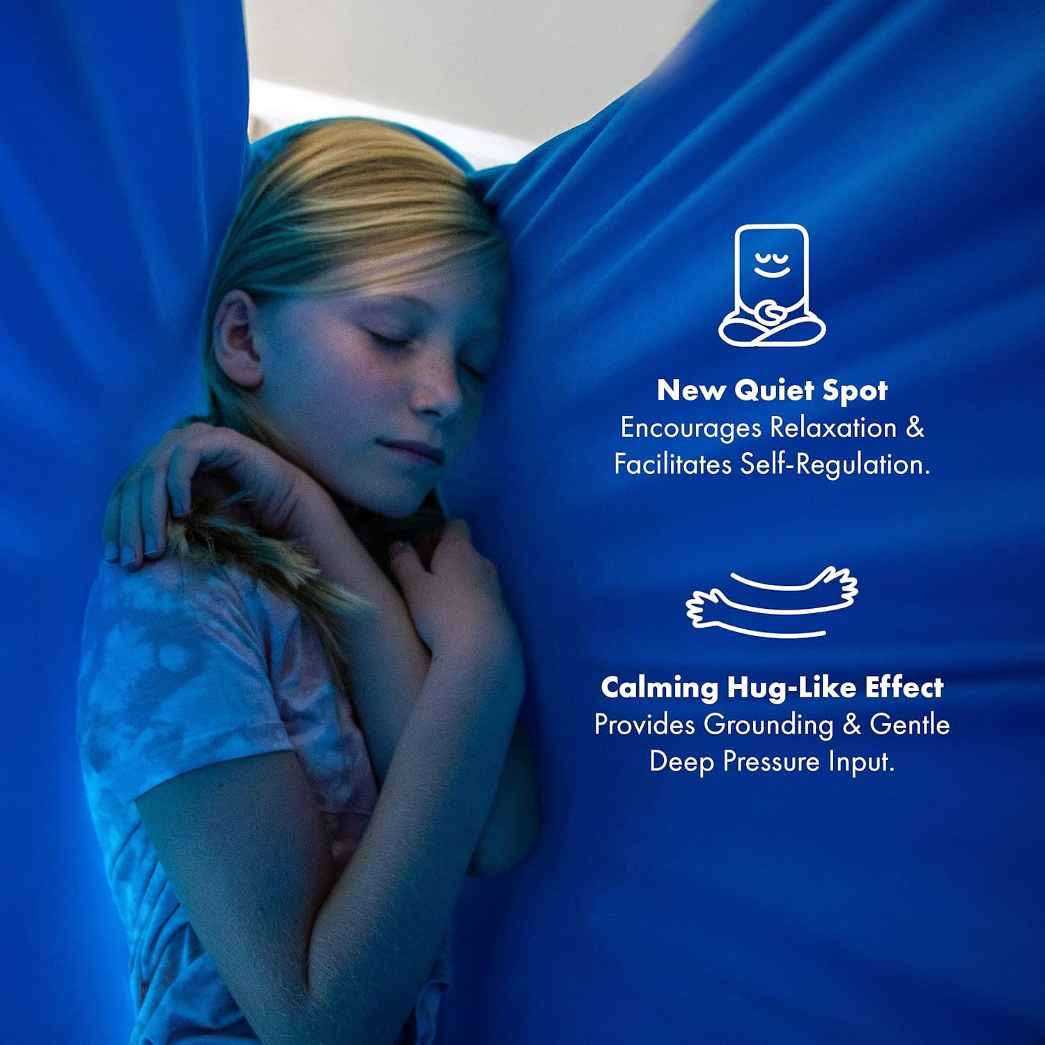 Harkla sensory swing heavy-duty hardware kit displayed for safe indoor mounting