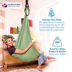Harkla 360-degree swivel and heavy-duty hardware showing smooth rotation